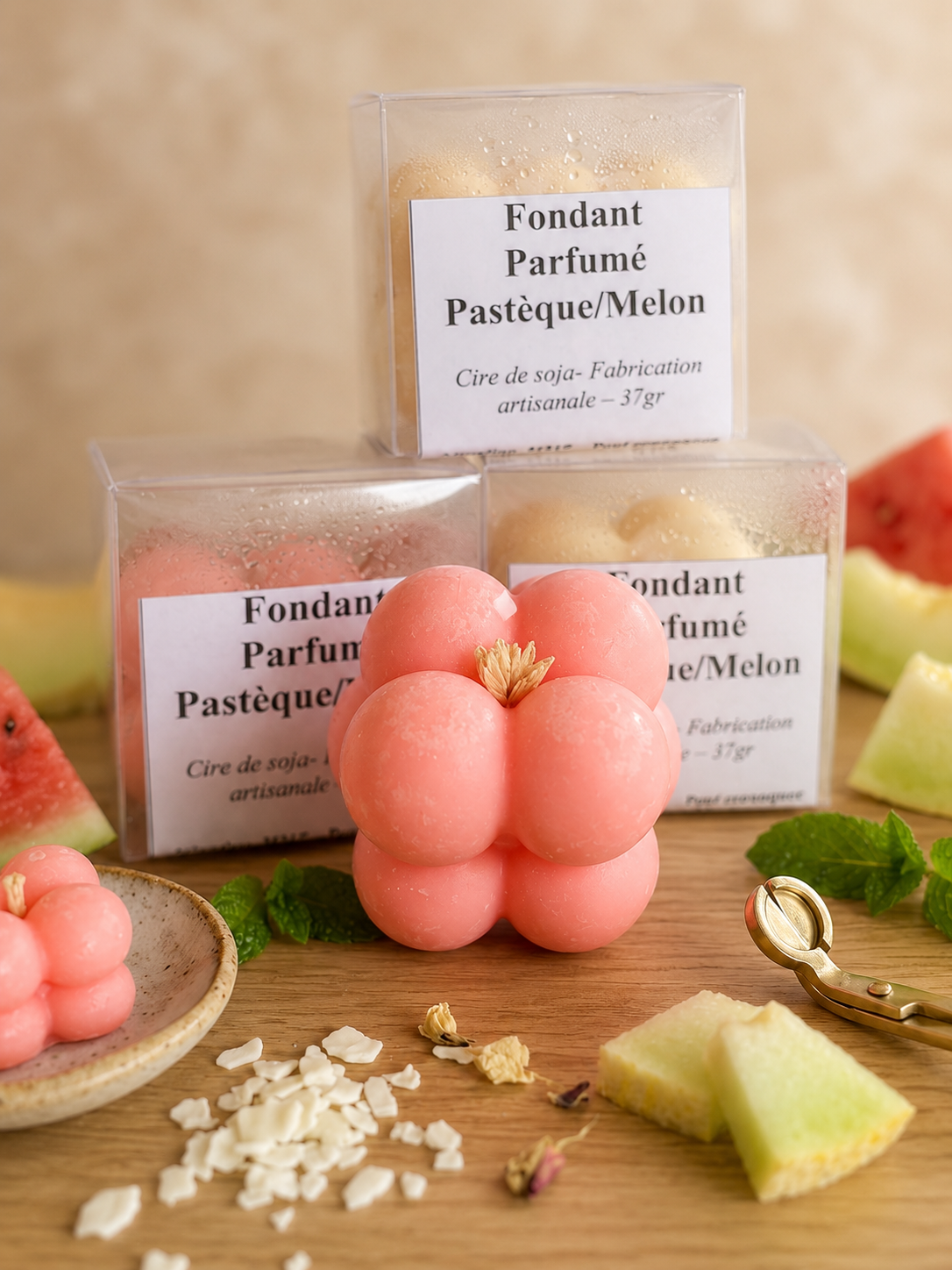Fondant Bubble Pastèque Melon